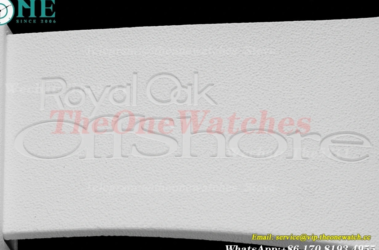 Ceramic Offshore White A3126 RU APF 44mm Oak Royal Stk 0509